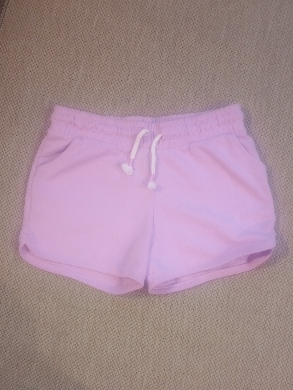 Price🔽 Cat & Jack Pink, Lavender and Light Gray Girls' Casual Shorts - Picture 6 of 10